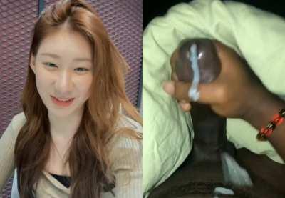 Chaeryeong enjoying the show