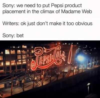 If you look closely you can see a Pepsi Cola sign