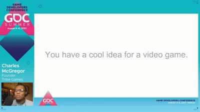 You have a cool idea for a video game...
