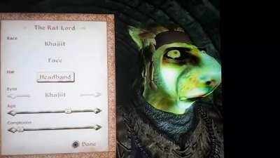 I posted this on r/oblivion and somebody recommended me this subreddit so... here is "The Rat Lord."