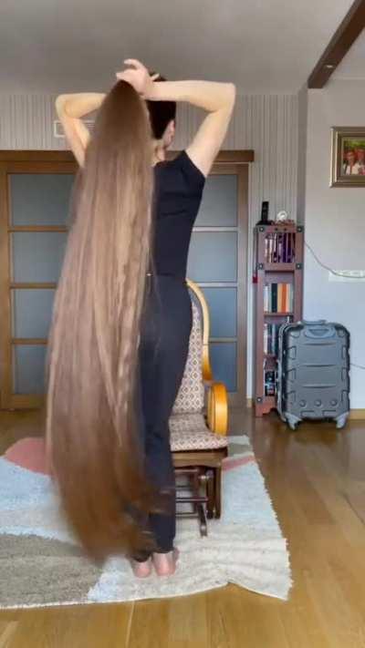 This Girl Is Rapunzel IN REAL LIFE