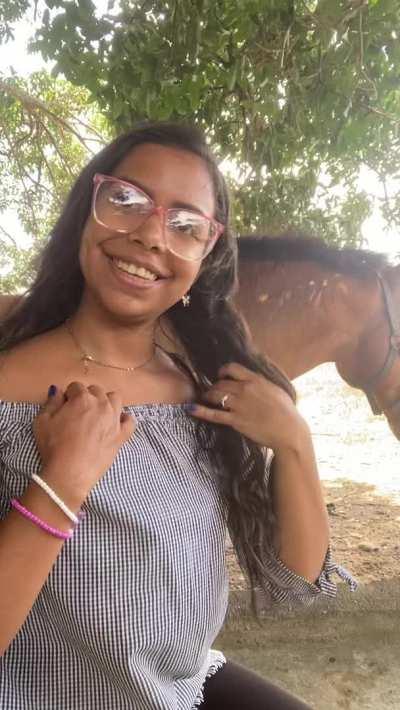 probably the horses also get a boner