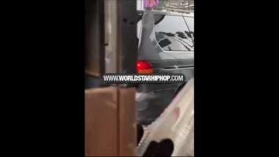 Gas station incident