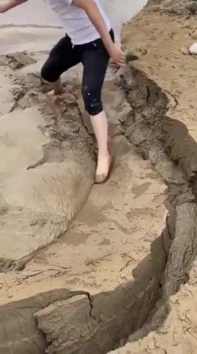 The plasticity of this soil