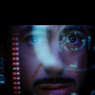 Tony talking to Jarvis