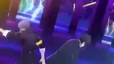 me when i me when i unlock the secret chie and adachi ng+ threesome ending