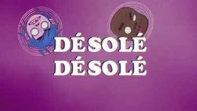 Gorillaz - Désolé ft. Fatoumata Diawara (Official Lyric Video)