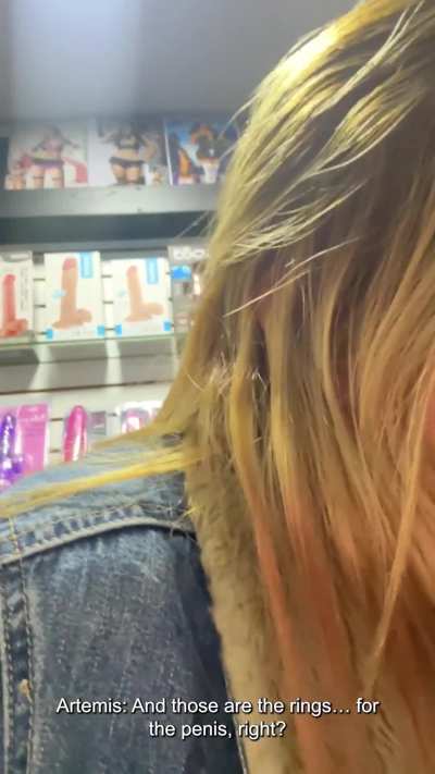 A huge load to walk outside