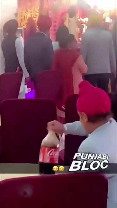 He have no idea about this recording, i guess.