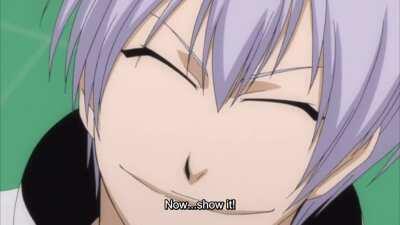 My man gin opening his eyes 😳