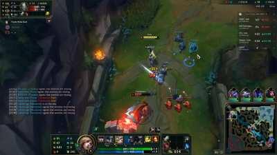 When i don't get outplayed by champions, i get outplayed by minions.