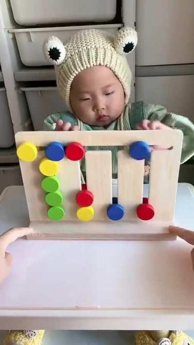Every child is born a genius, including this one!