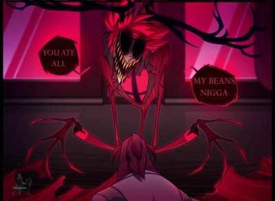 The beans, hand them over