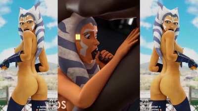 Ahsoka Blacked PMV SplitScreen