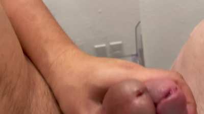 You like seeing our cocks pressed together like that?  We both started leaking precum, but I think I had more than my buddy…