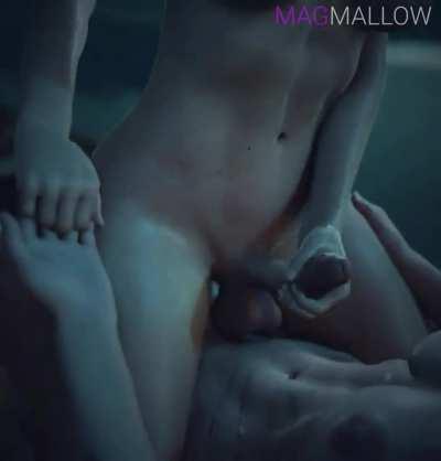 Shani riding ( MagMallow )[ The Witcher ]