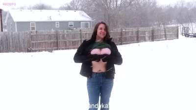 This is one way to spend a snow day