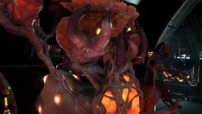 Infested-inspired Warframe Shrine v3 - in celebration of Heart of Deimos