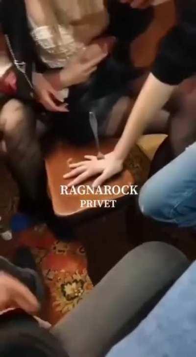 To impress ladies... Ukrainian style.