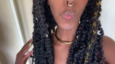 Good sluts like me always swallow. I love to feel every drop of warm cum slide down my throat and into my belly. I love being a walking cum receptacle 🥰