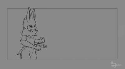 I'm new to animating, please feel free to give me some critique (about the movement, anatomy, sound ...) and tips if you have any! What's your workflow? Do you edit your finished animation in other software? Like Premiere, Filmora, ...? I'm using Krita, i