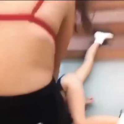 HMC while I creep down the stairs.