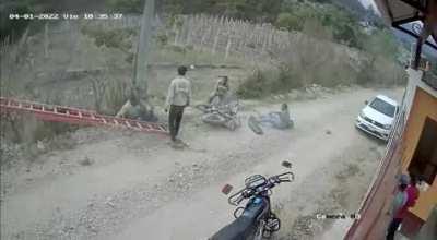 The road is so wide, how this happened?