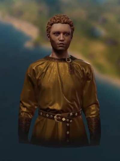 Example of aging portraits in CK3