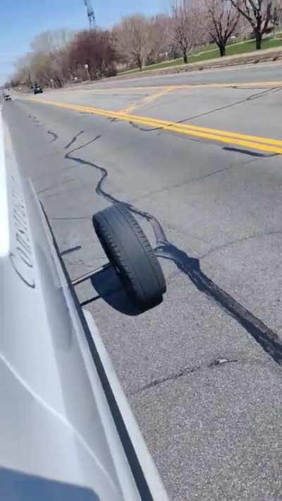 One of those fun surprise test drive mishaps