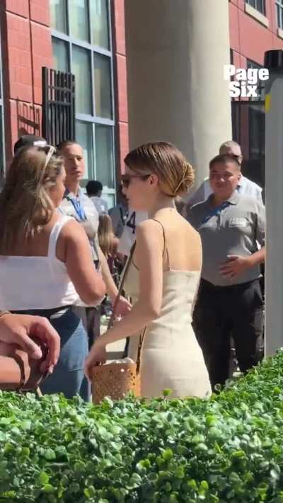 Arriving at the 2025 US Open