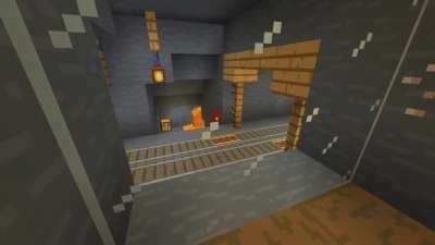 decided to renovate a ravine i found. i'm not too good at building, but thought it looked neat.