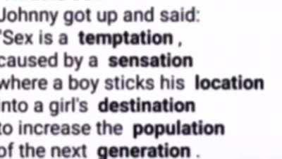 What is Sex?🤔🤔🤔