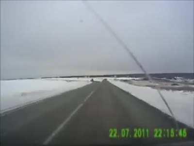 Guy screams like Mario before a car crashes into them