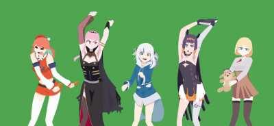 Hololive EN Konosuba Dance Loop