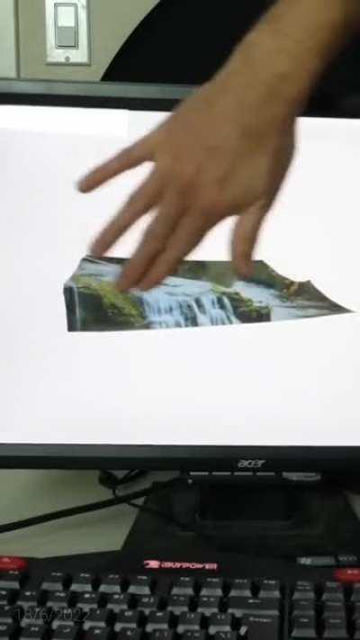 I always wanted to do this.