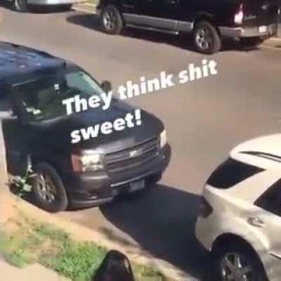 Eating ass in public. Attention is a hell of a drug.