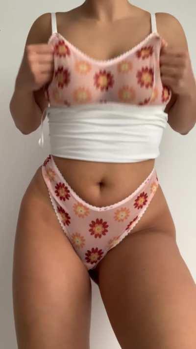 Put my panties on the side and slide in