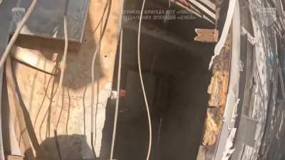 Lyut Assault Brigade of Ukraine raid and plant explosives in Russian-held building in Toretsk, Exfil and initiate remote detonation | 10.06.2025