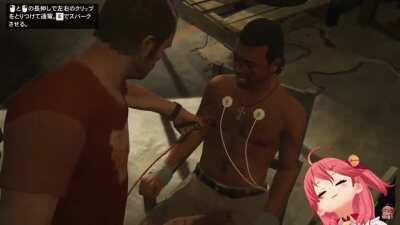 Miko vibing at this one scene...