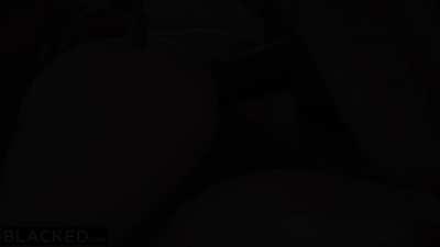 Emily Willis doing her best to satisfy 4 BBC's