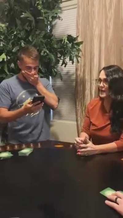 Mother-in-law reads message