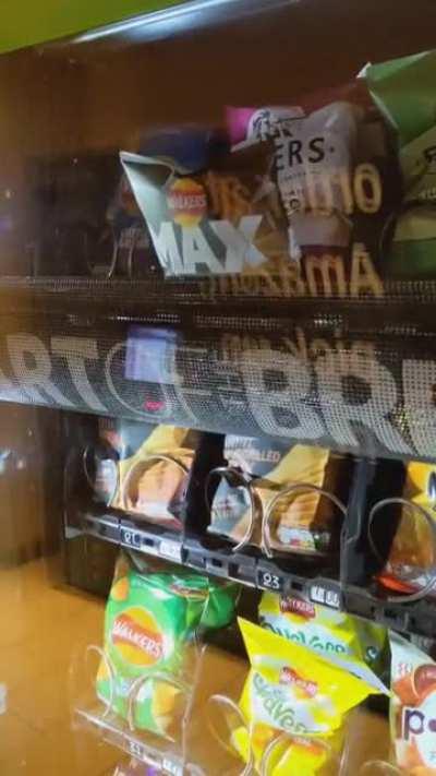 The design of this vending machine