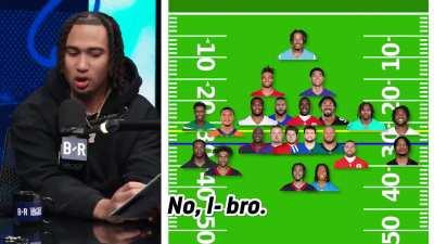 [Highlight] CJ Stroud and Micah Parsons form their dream offense and defense respectively and debate the outcome of a hypothetical game-deciding 4th & 5 between the lineups