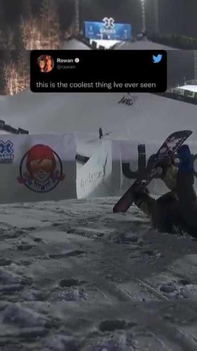 So cool that it gave the commentator a stroke