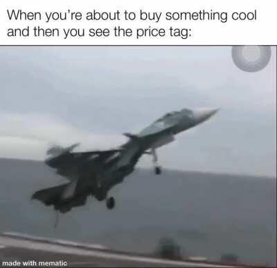 I hate seeing the cost of something