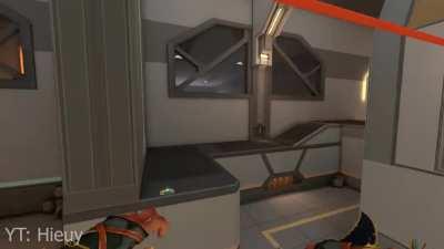 Fast ropes jump to peek upper on Icebox