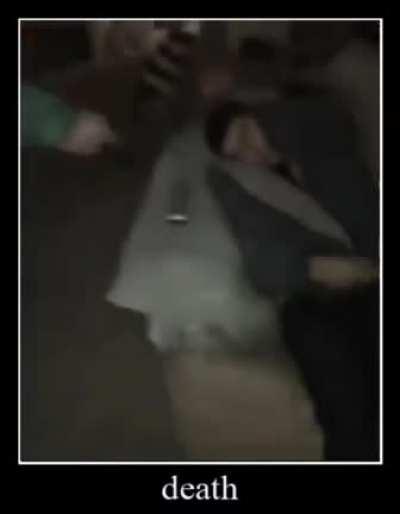 DEATH:(demonstration) instantly kills the target once thrown