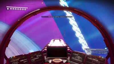 How to enter a space station and assert dominance at the same time