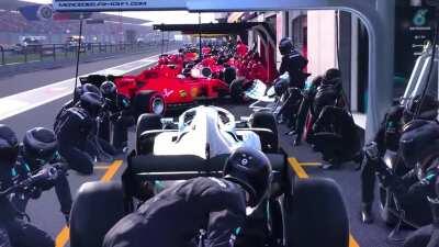 Great call for the pit Jeff...