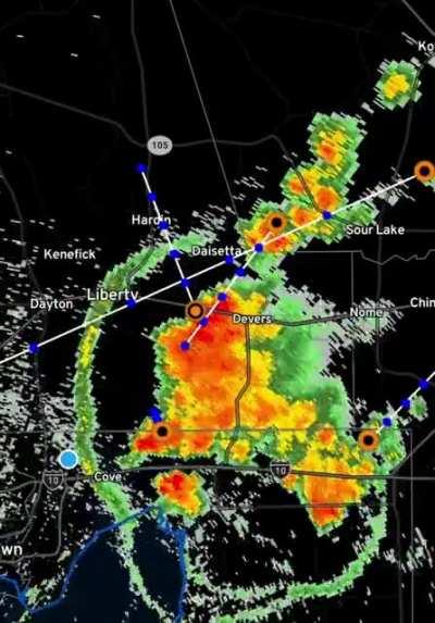 I call this one: “Outflow Explosion” -currently happening